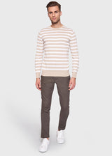 BS Gungadin Regular Fit Strik - Brown