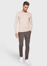 BS Gunnar Regular Fit Strik - Sand