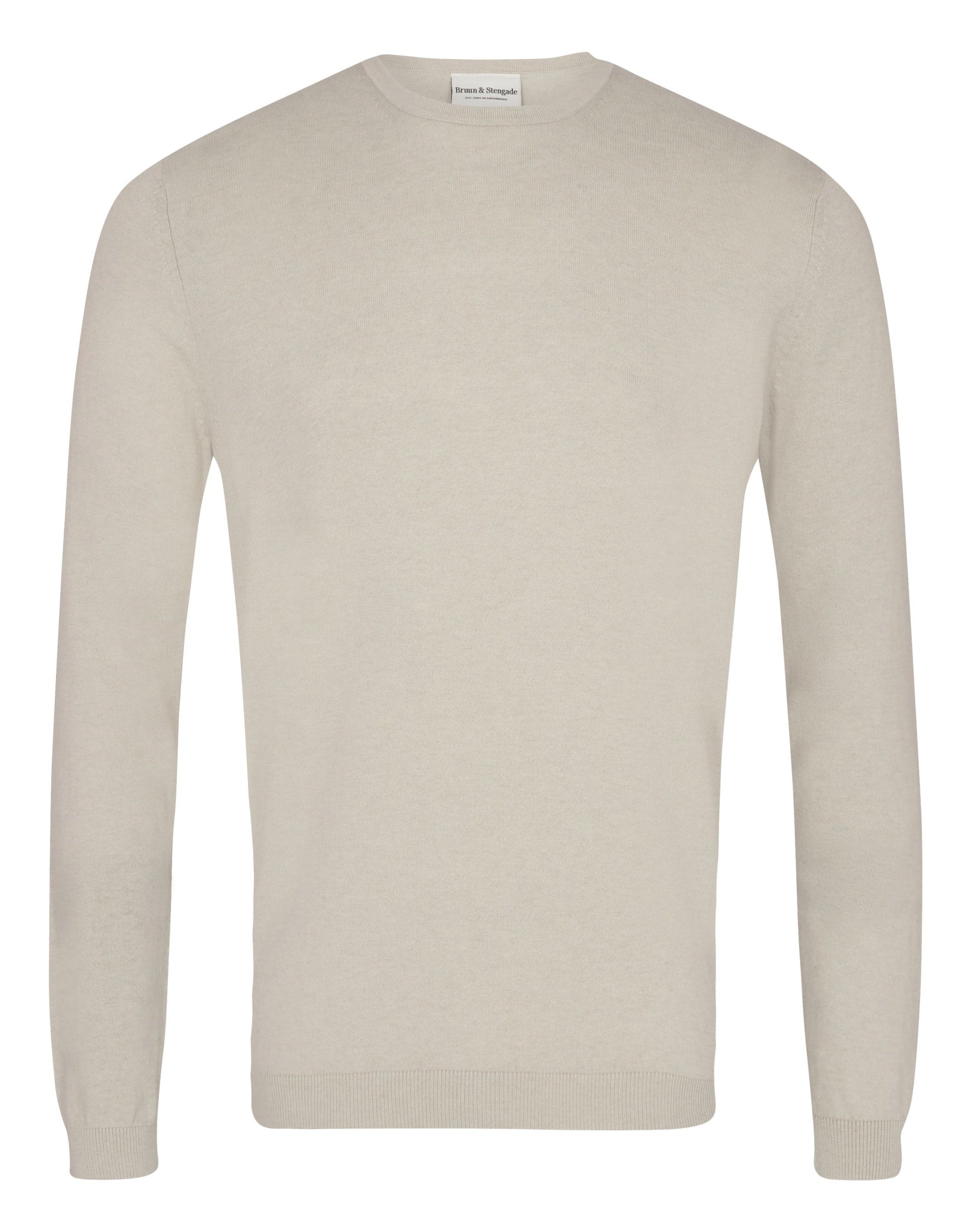 BS Gunnar Regular Fit Strik - Sand