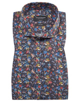 BS Hammerstiff Modern Fit Skjorte - Dark Blue