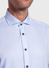 BS Huber Slim Fit Skjorte - Light Blue