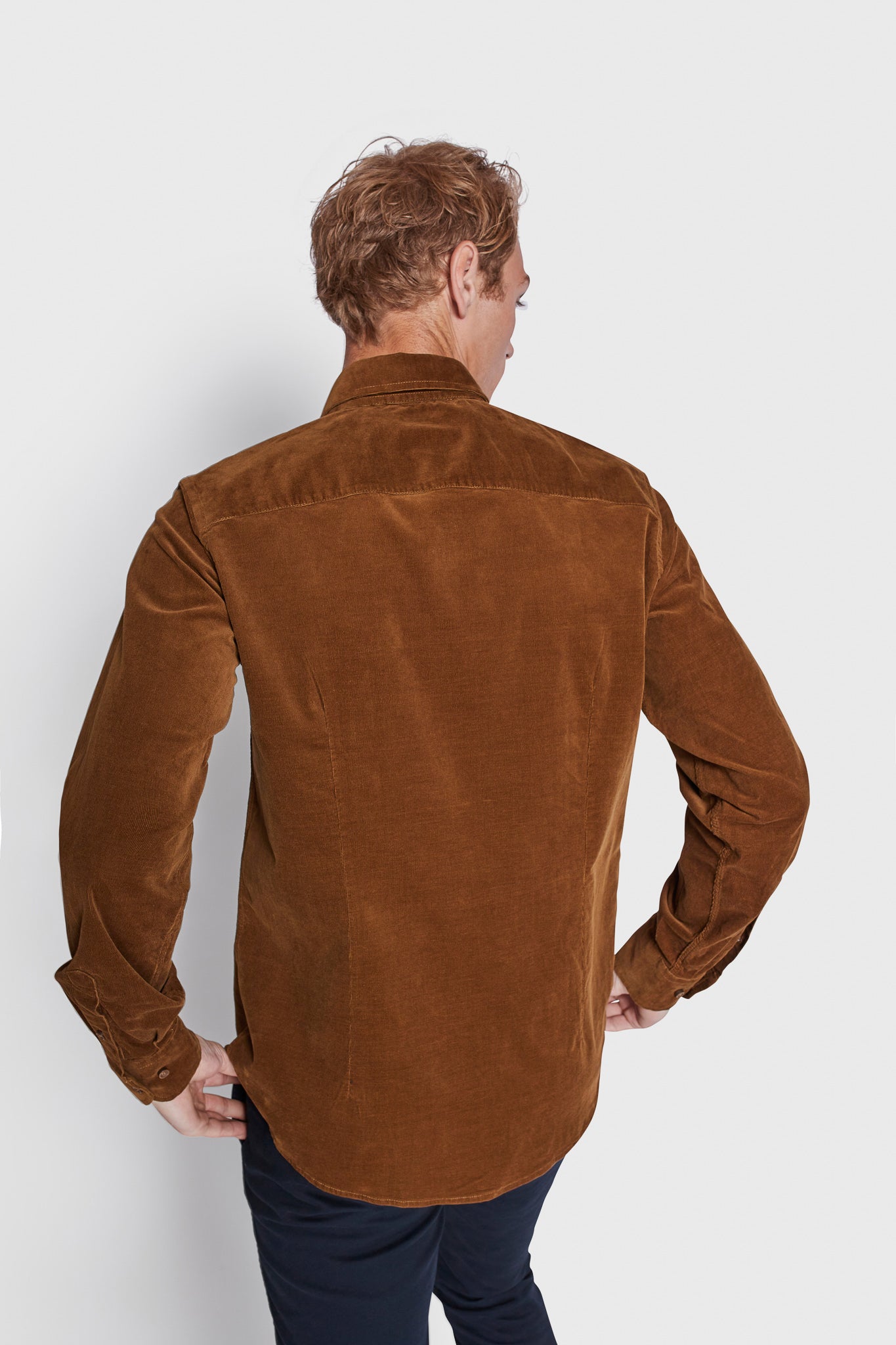 BS Jallow Casual Modern Fit Skjorte - Ochre