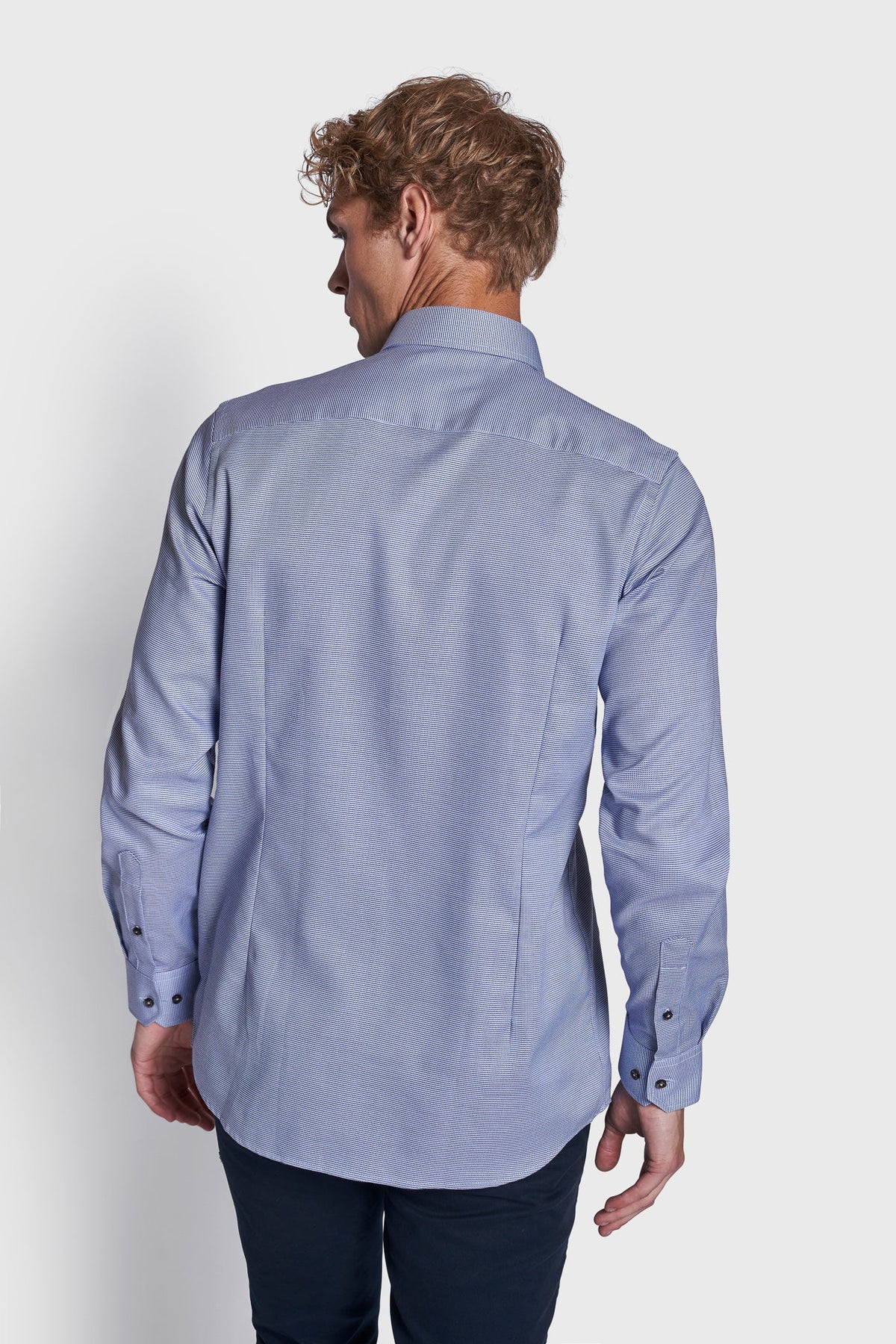 BS Jazo Modern Fit Skjorta - Blå