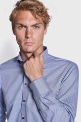 BS Jazo Modern Fit Skjorte - Blue