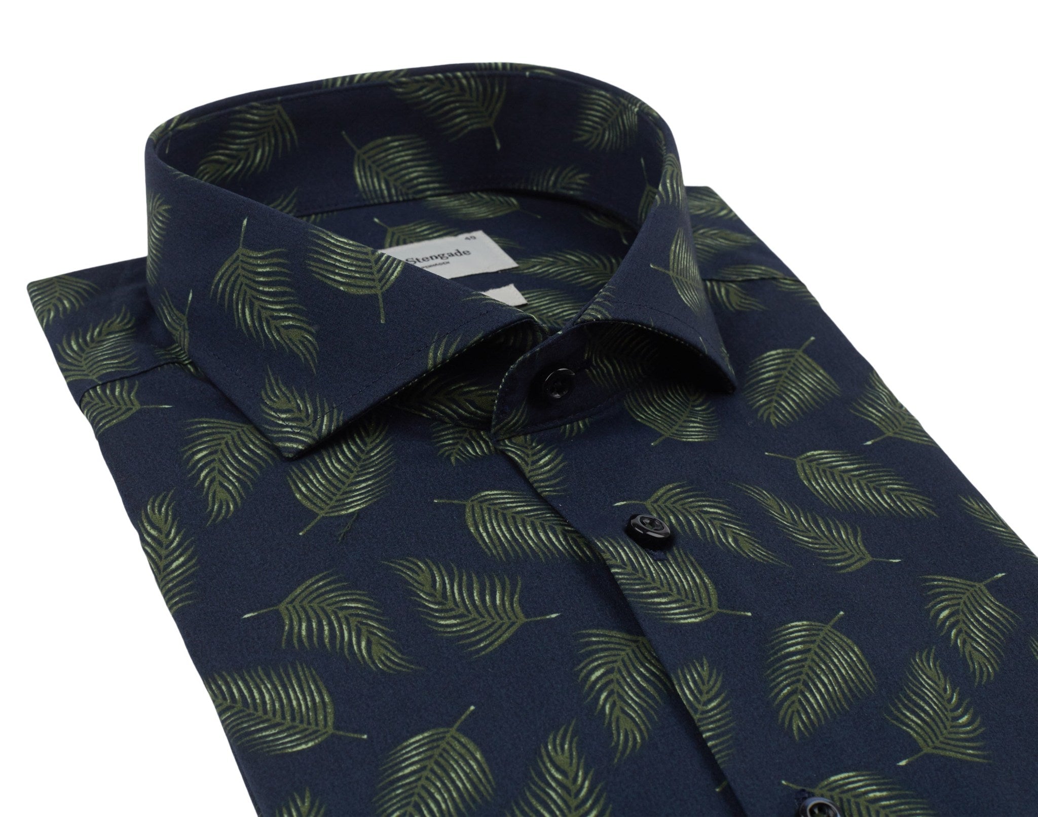 BS Jimmy Slim Fit Skjorta - Marinblå
