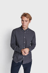 BS Ebruma Casual Modern Fit Skjorte - Dark Grey