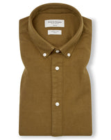 BS Jobe Casual Slim Fit Skjorte - Ochre