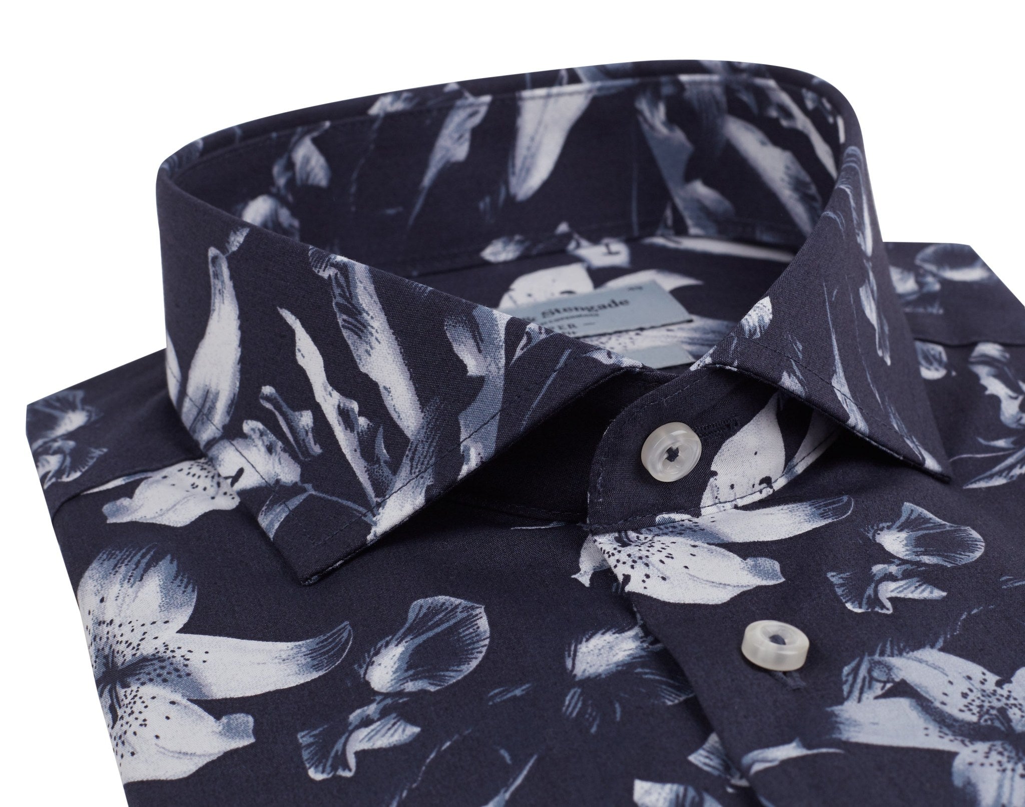 BS Joe Superslim Fit Skjorta - Marinblå