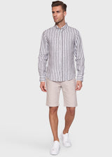 BS Kumamoto Slim Fit Skjorte - Army