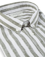 BS Kumamoto Slim Fit Skjorte - Army