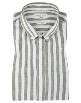 BS Kumamoto Slim Fit Skjorte - Army