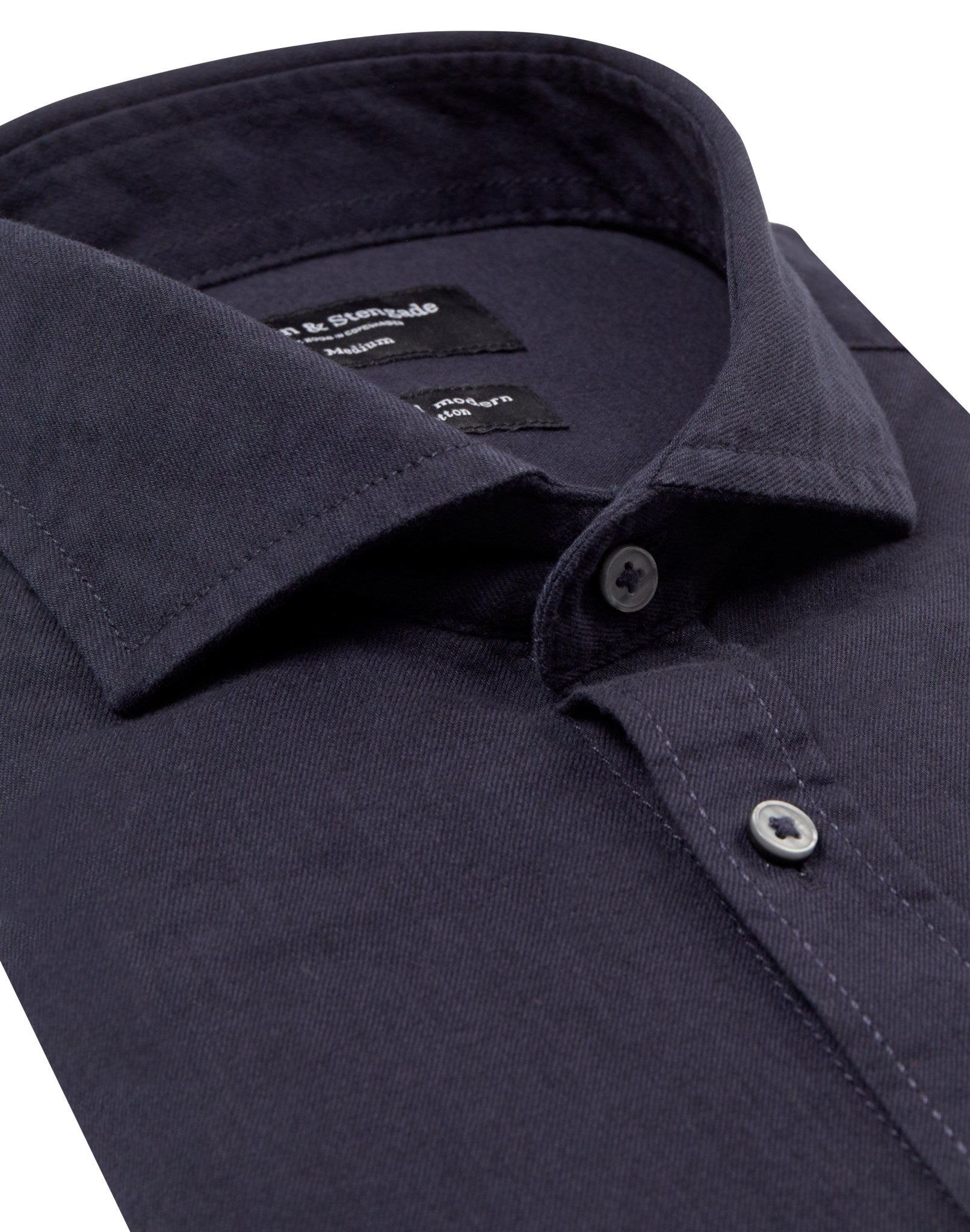 BS Lamin Casual Modern Fit Skjorte - Navy