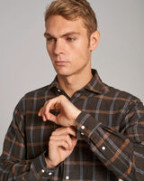 BS Charles Casual Modern Fit Skjorte - Brown