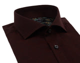 BS Maquire Modern Fit Skjorte - Bordeaux