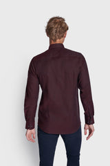 BS Maquire Modern Fit Skjorte - Bordeaux