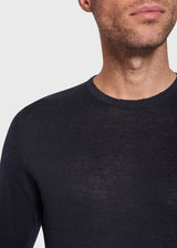 BS Mogensen Regular Fit Strik - Navy