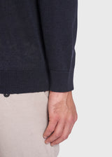 BS Mogensen Regular Fit Strik - Navy