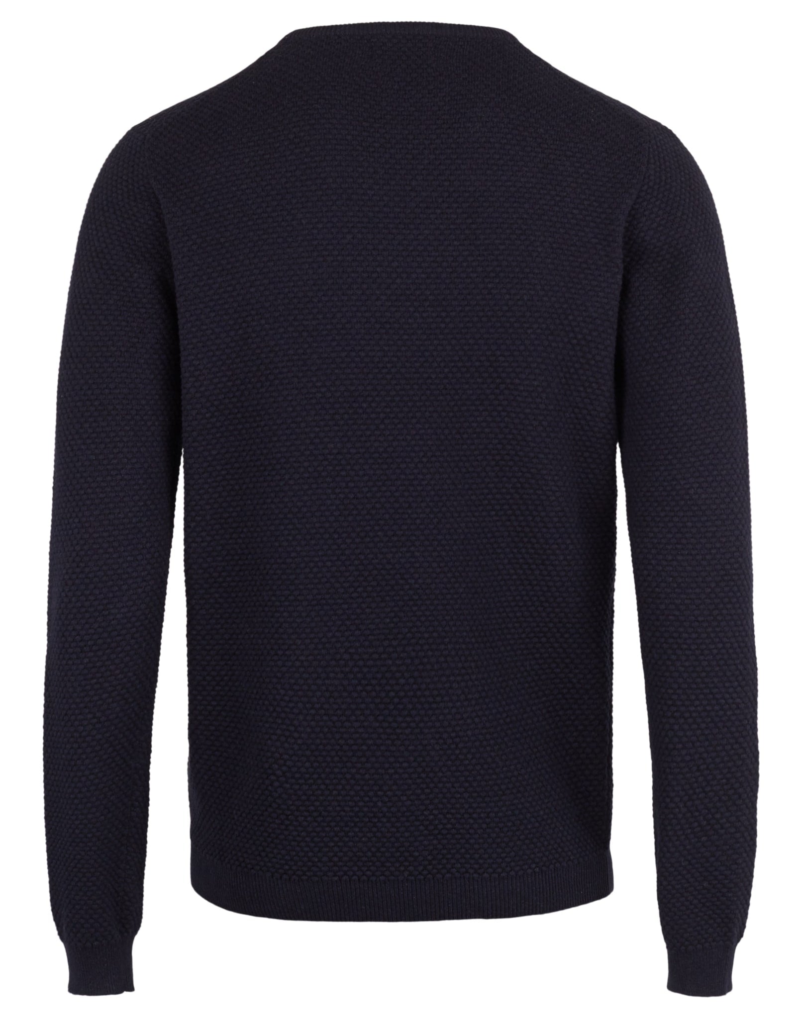 BS Nicolas Regular Fit Stickad Tröja - Marinblå