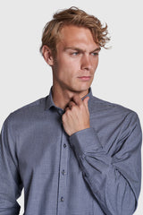 BS Oxblade Modern Fit Skjorte - Blue