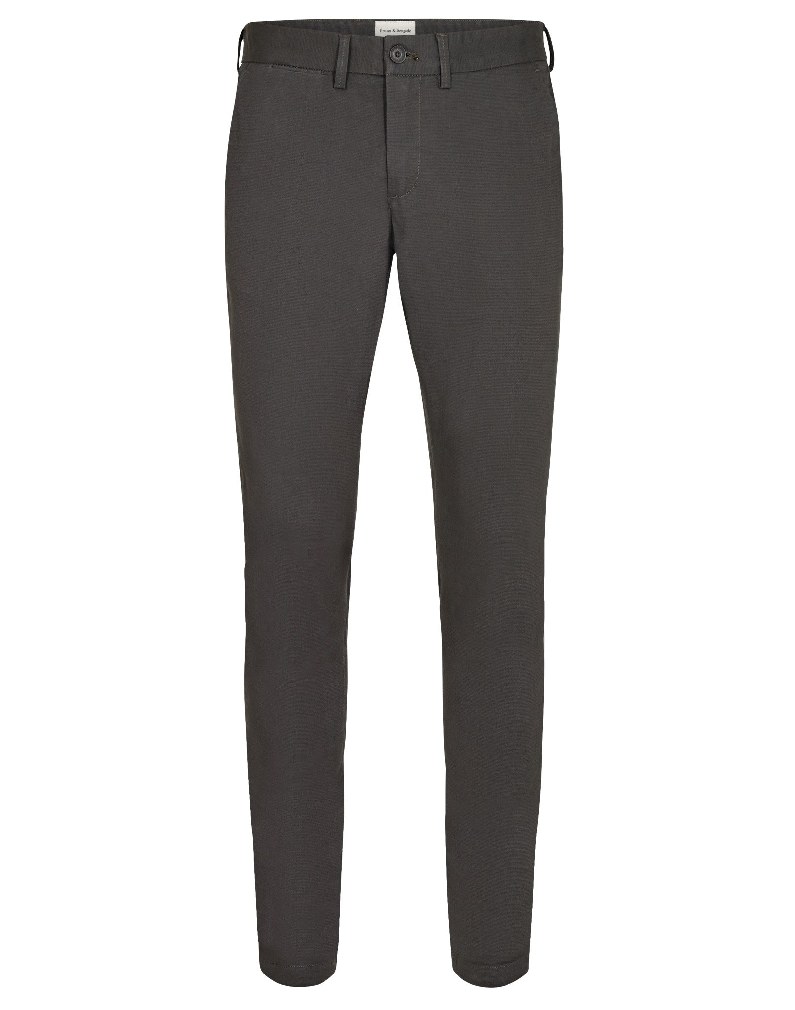 BS Anton slim fit chinos - Dark Grey