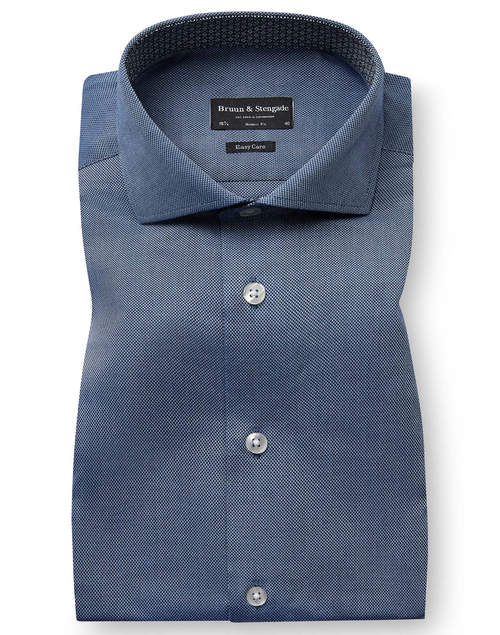 BS Chamberlain Modern Fit Skjorte - Blue