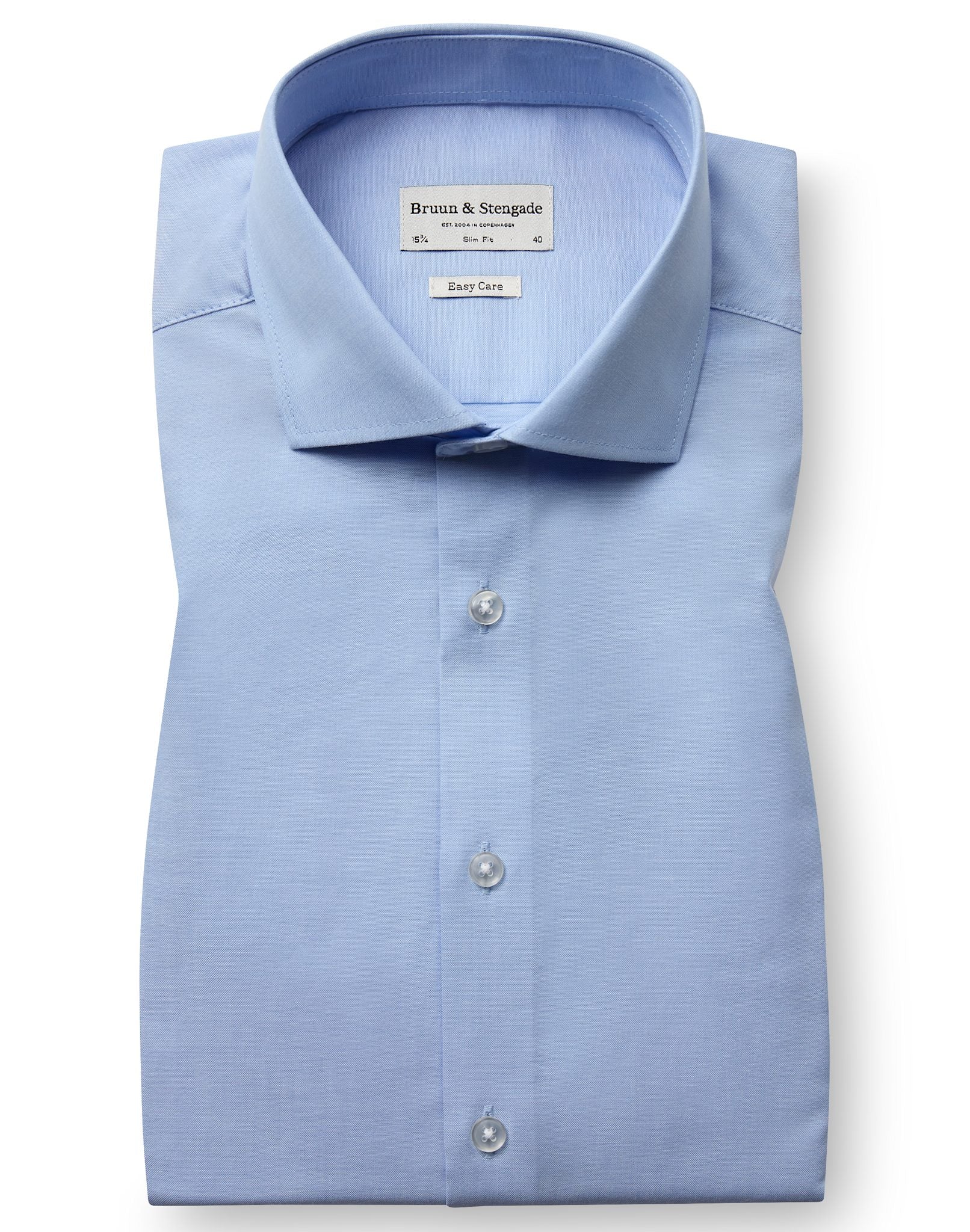 BS Tommy Slim Fit Skjorte - Light Blue