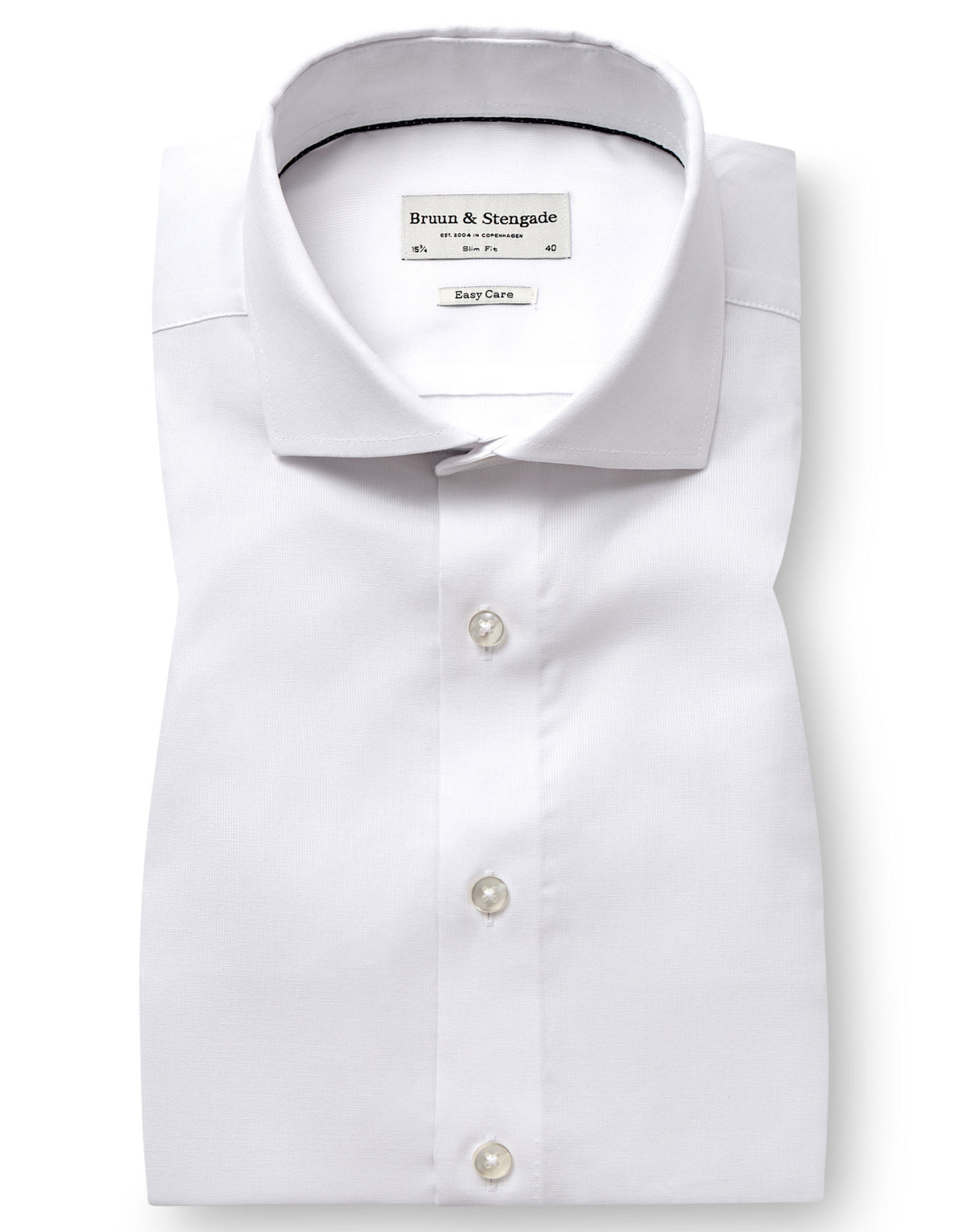 BS Wohleben Slim Fit Skjorte - White