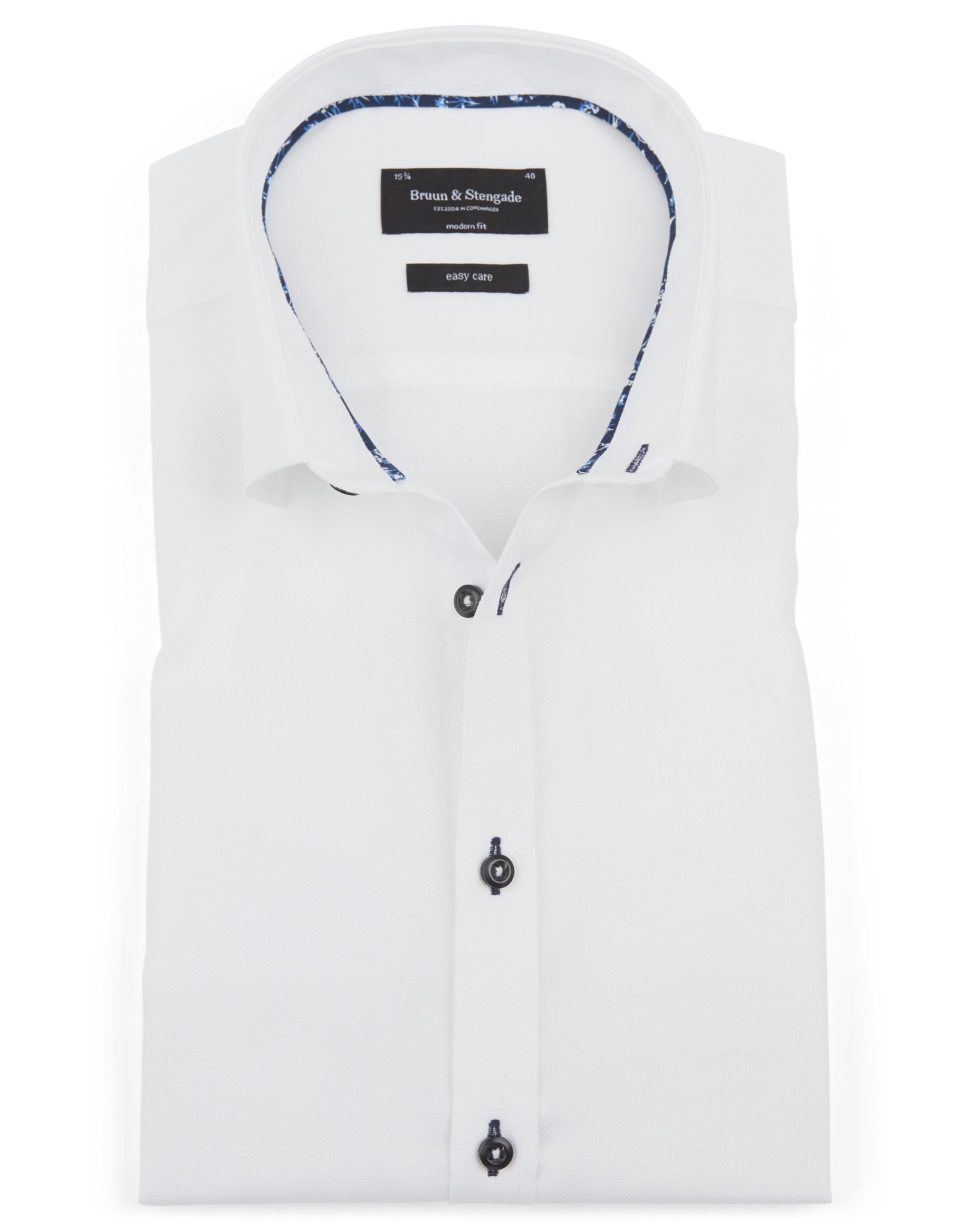 BS Pat Modern Fit Shirt - White