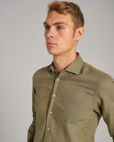 BS Daniel Casual Modern Fit Skjorte - Army