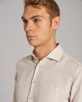 BS Daniel Casual Modern Fit Skjorte - Sand