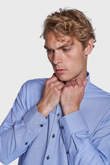 BS Robertsen Modern Fit Skjorte - Blue