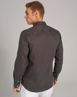 BS Carlos Casual Modern Fit Skjorte - Charcoal