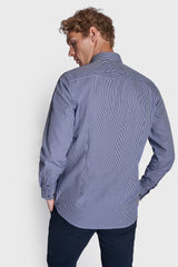 BS Sancho Modern Fit Skjorte - Navy