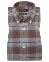 BS Sanneh Casual Modern Fit Skjorte - Brown