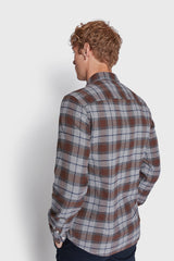 BS Sanneh Casual Modern Fit Skjorte - Brown