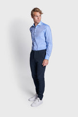 BS Serge Modern Fit Skjorte - Blue