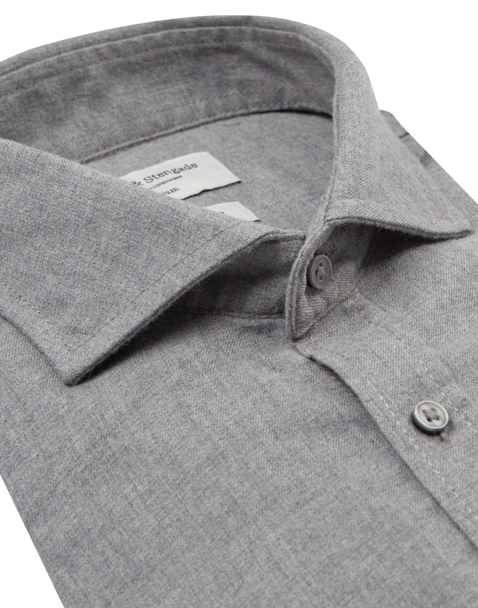 BS Sulayman Casual Slim Fit Skjorte - Grey