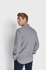 BS Lamin Casual Modern Fit Skjorte - Grey