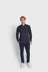 BS Lamin Casual Modern Fit Skjorte - Navy