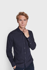 BS Lamin Casual Modern Fit Skjorte - Navy