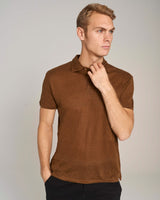 BS Tanna Regular Fit Polo - Ochre