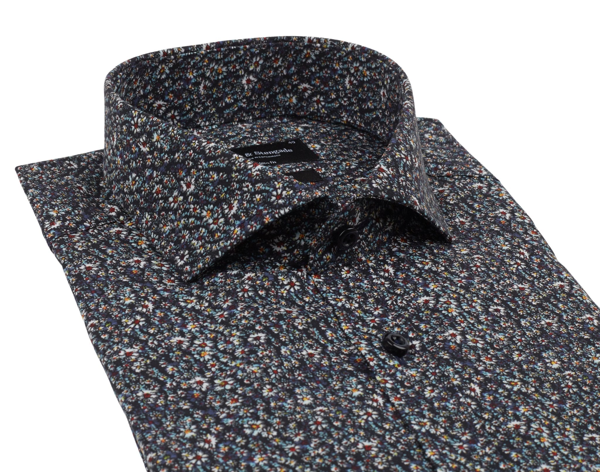 BS Timo Modern Fit Skjorte - Navy