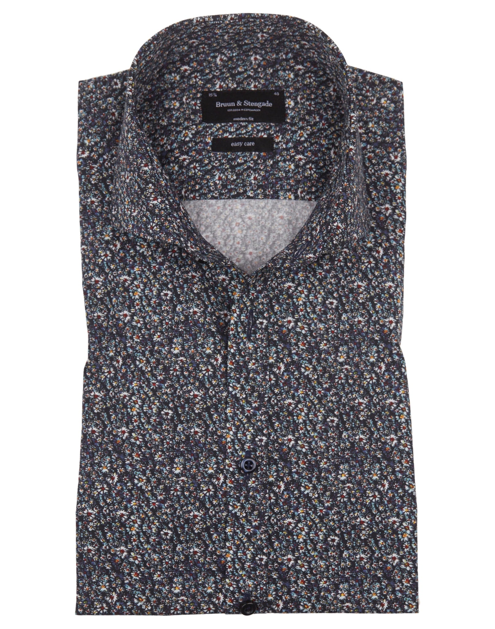 BS Timo Modern Fit Skjorte - Navy