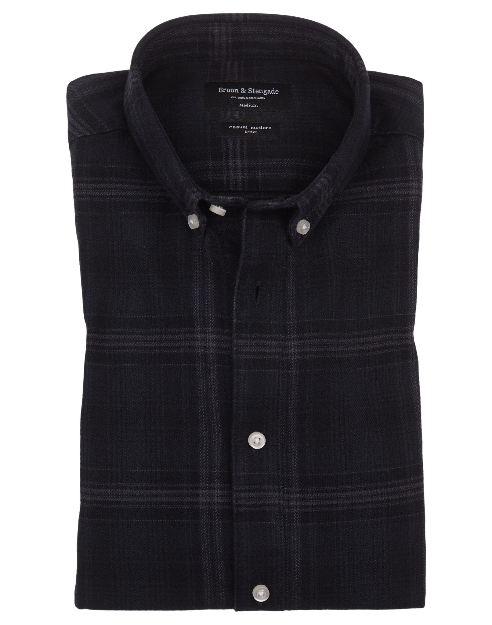 BS Tokyo Modern Fit Skjorte - Black