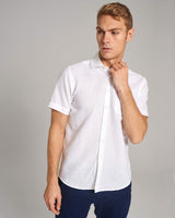 BS Max Casual Modern Fit Skjorte - White