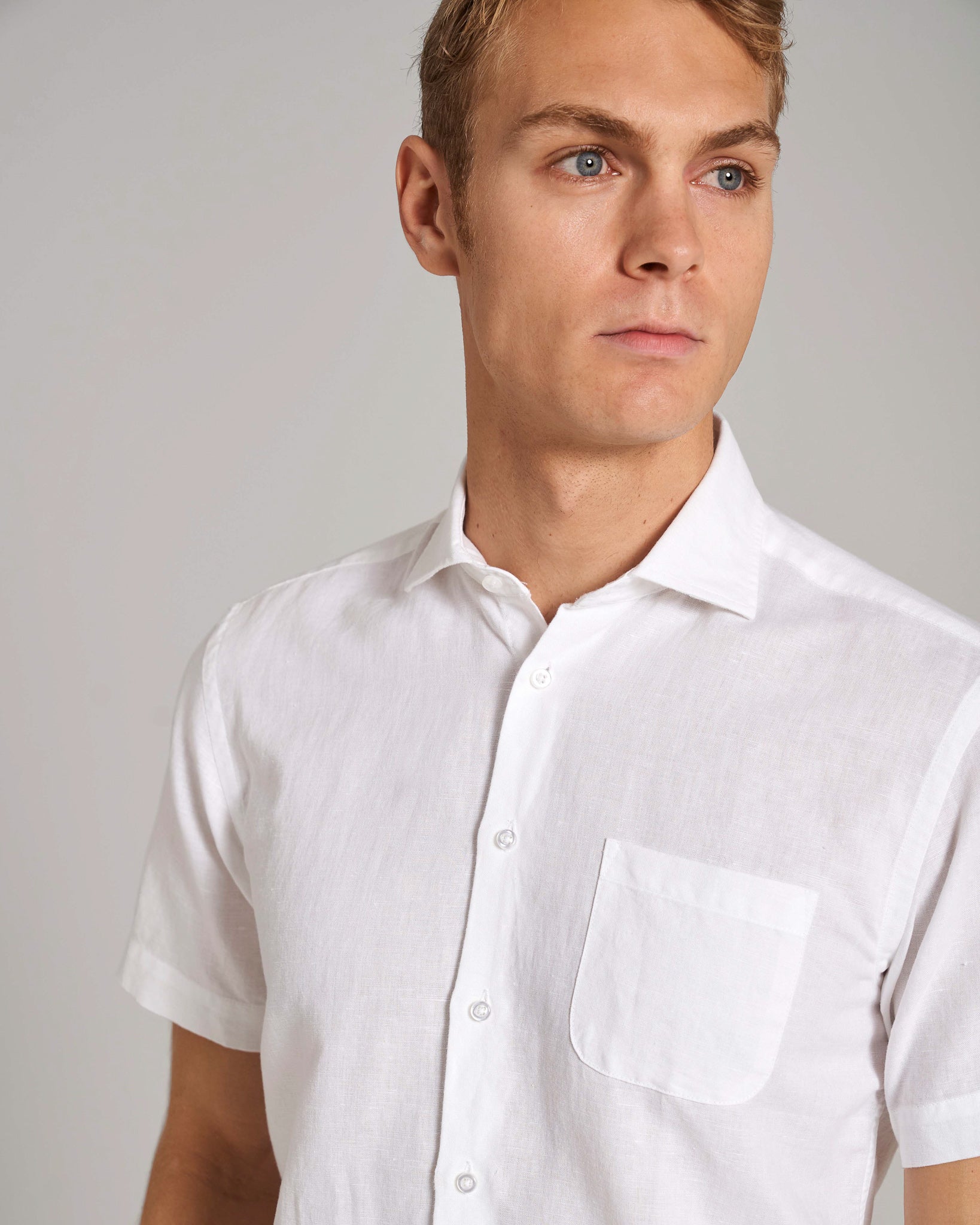 BS Max Casual Modern Fit Skjorta - Vit