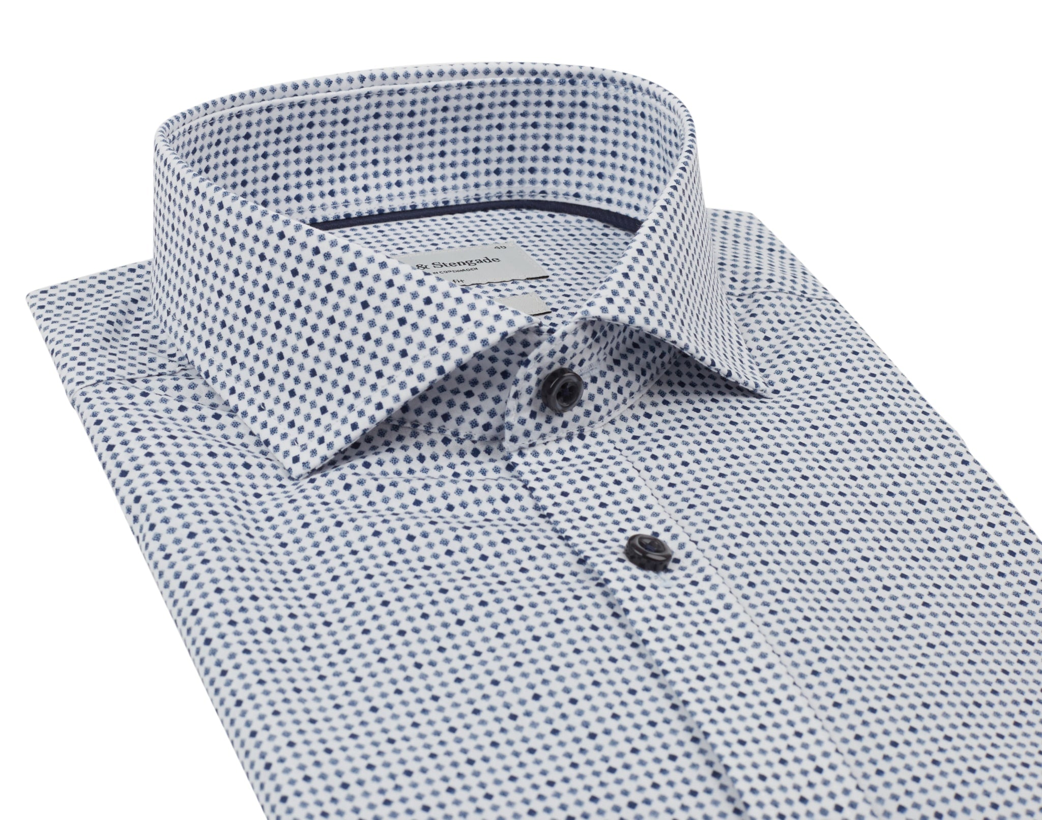 BS Wayne Slim Fit Skjorte - White