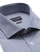 BS Mcdonald Modern Fit Skjorte - Navy/White