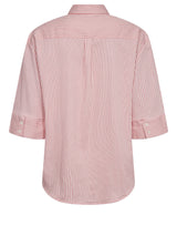 BS Talia Regular Fit Skjorte - Lipstick Red/White