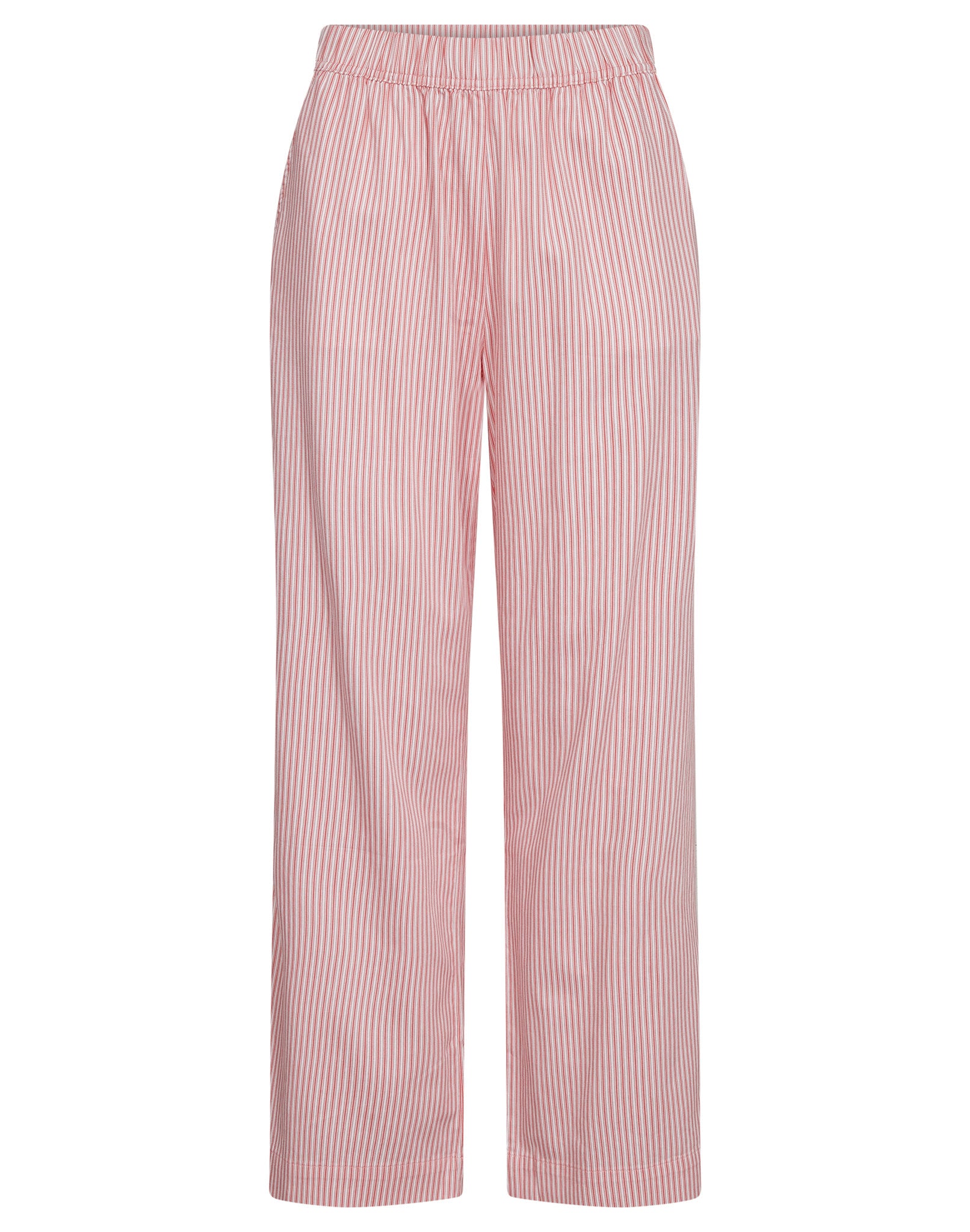BS Rosetta Regular Fit Bukser - Lipstick Red/White